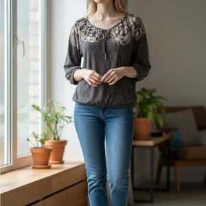 Anthropologie Deletta Top